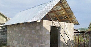 Строительство бани из пеноблоков в Морозовске - цена от 133380 рублей