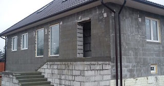 Фасад из газобетона для дома в Морозовске - Строй-Мрз, качественная отделка от 2052 руб.